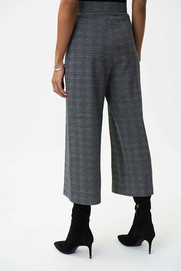 Black/White Wide Leg Pants - katyamaker